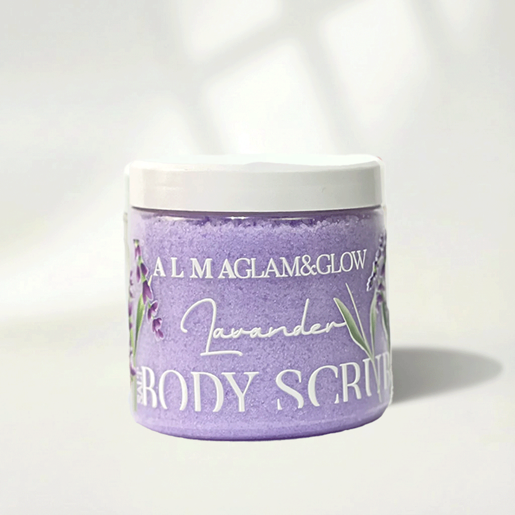 Lavender body scrub