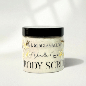 vanilla love  body scrub