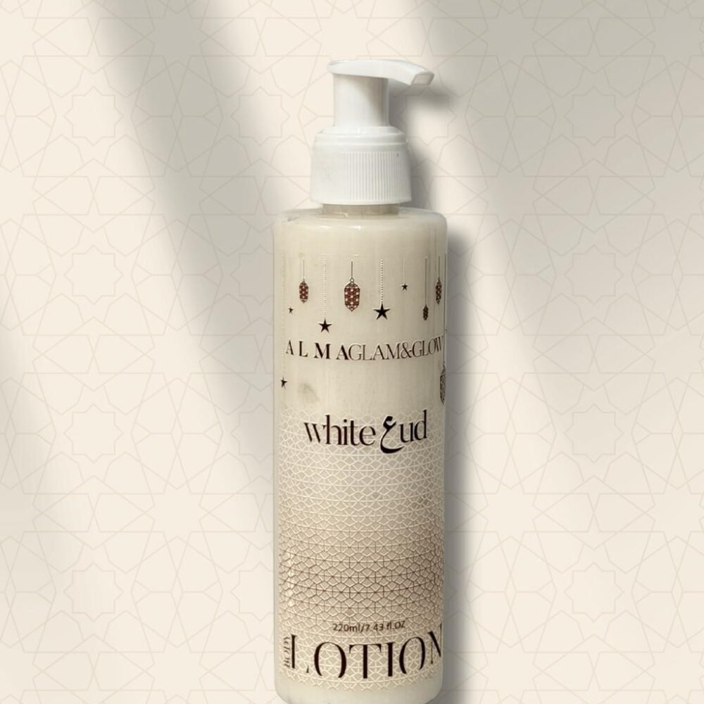 White oud body lotion